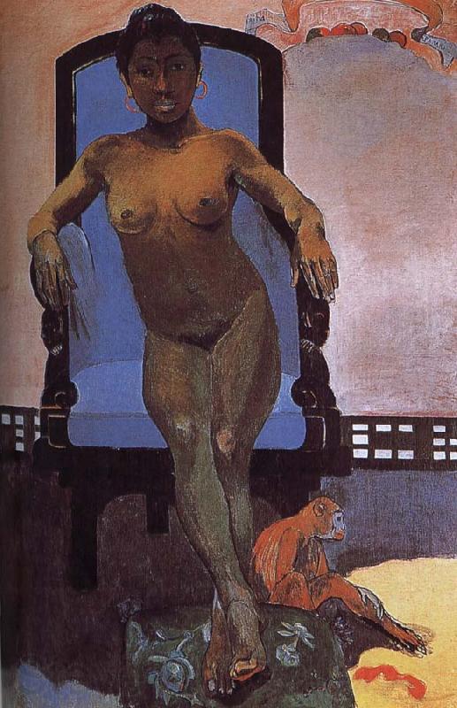Paul Gauguin Javanese woman Anna Spain oil painting art
